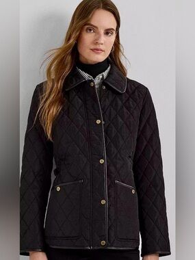 Ralph Lauren Diamond Quilted Barn Jacket